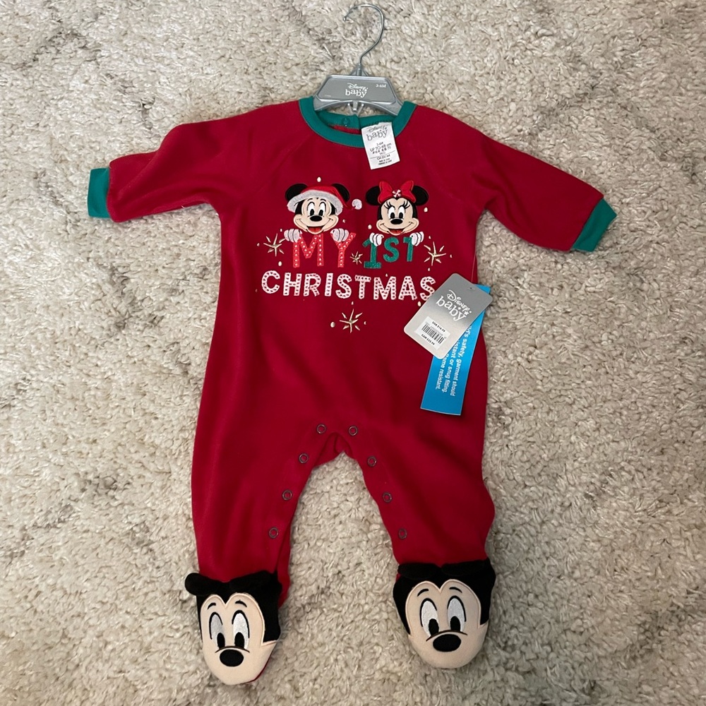 Disney Baby “My First Christmas” Onesie